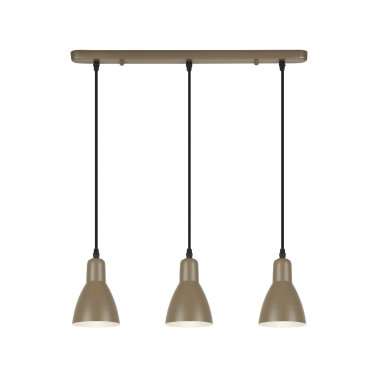 I3 AFRA Colgante Marrón Lineal 3L