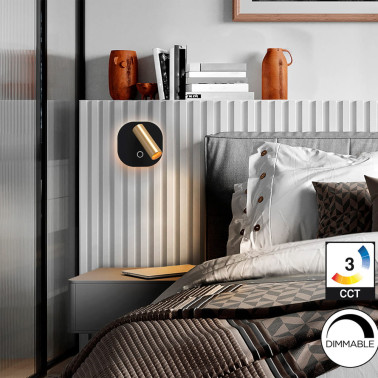 SCHULLER BIBLOS Aplique de Lectura Oro-Negro 3CCT