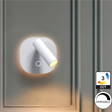 SCHULLER BIBLOS Aplique de Lectura Blanco 3CCT