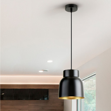 I3 VULCANO 190 Colgante Negro 1L