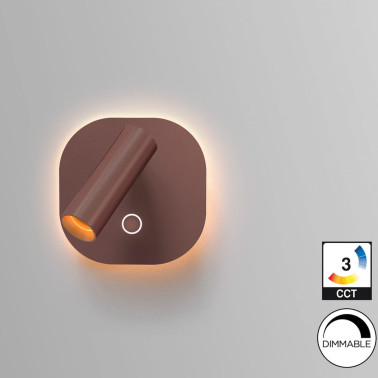 SCHULLER BIBLOS Aplique de Lectura Marrón Óxido 3CCT