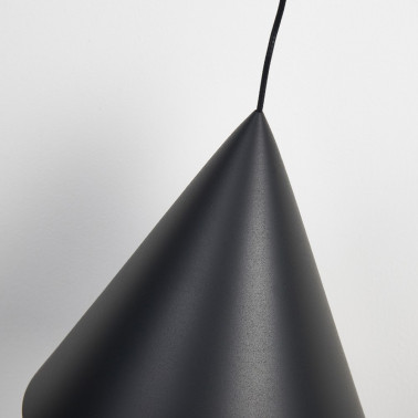 MANTRA CONO 180 Colgante Negro 10W