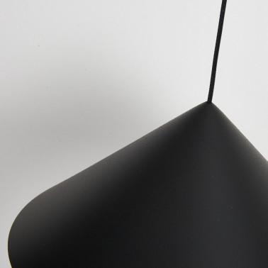 MANTRA CONO 240 Colgante Negro 10W