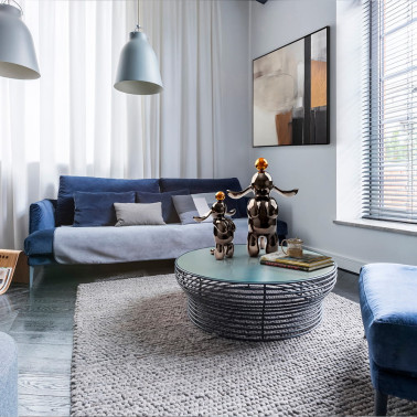 SCHULLER CONEJO Figura Gris Plomo-Naranja