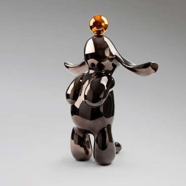 SCHULLER CONEJO Figura Gris Plomo-Naranja