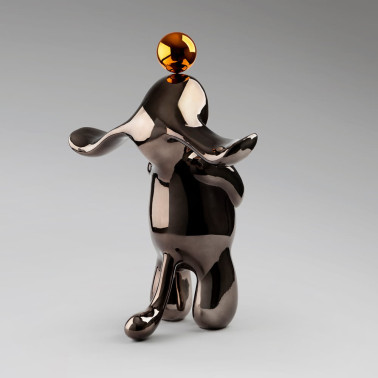 SCHULLER CONEJO Figura Gris Plomo-Naranja