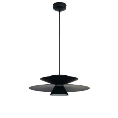 MANTRA ESTRELLA 500 Colgante Negro 12W