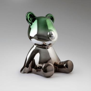 SCHULLER OSITO Figura Gris-Verde 40x50