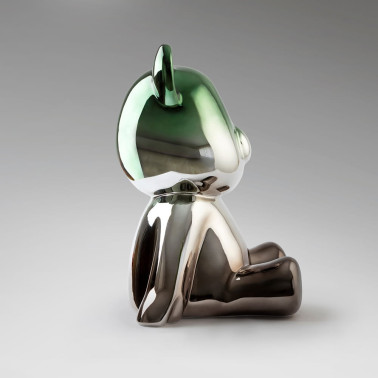 SCHULLER OSITO Figura Gris-Verde 40x50