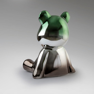 SCHULLER OSITO Figura Gris-Verde 40x50