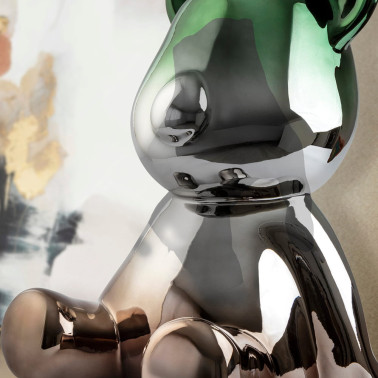 SCHULLER OSITO Figura Gris-Verde 40x50