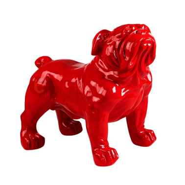 SCHULLER BULLDOG Figura Grande Rojo 110x94