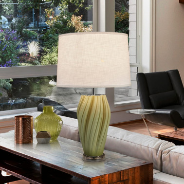 SCHULLER SALOME Sobremesa de Cerámica Verde