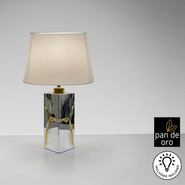 SCHULLER OCEAN Sobremesa 1L Cromo-Pan Oro