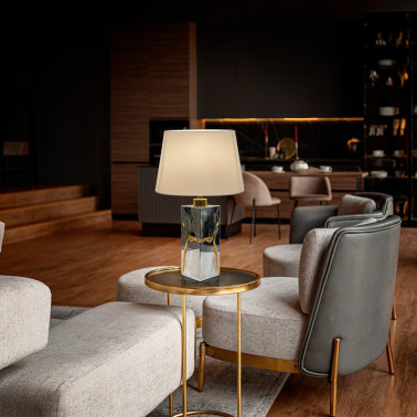 SCHULLER OCEAN Sobremesa 1L Cromo-Pan Oro