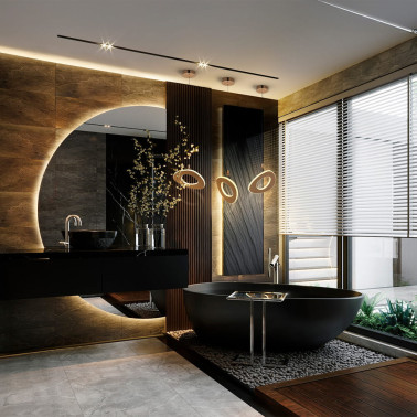 SCHULLER MIRENA Colgante 1L Oro Rosa