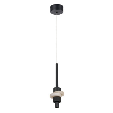 MANTRA BETTY Colgante Negro Alabastro 7W