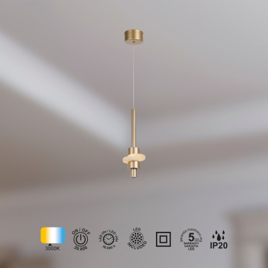 MANTRA BETTY Colgante Oro Alabastro 7W