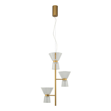 MANTRA NEW YORK Led Colgante Oro 3L