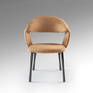 SCHULLER WILLY Silla Camel-Negro