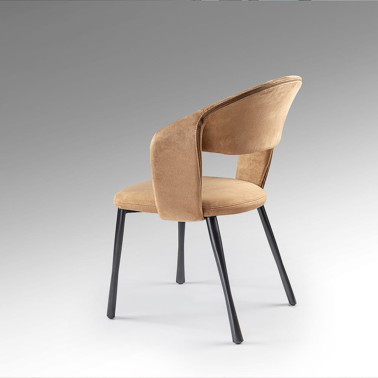 SCHULLER WILLY Silla Camel-Negro