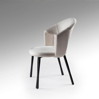 SCHULLER WILLY Silla Piedra-Negro