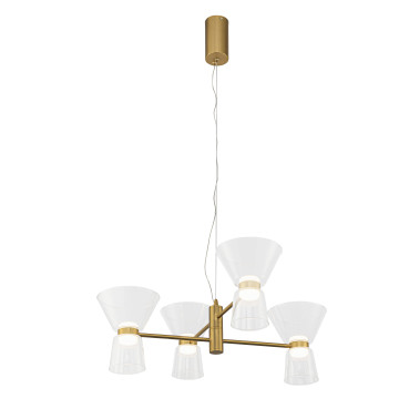 MANTRA NEW YORK Led Colgante Oro 4L