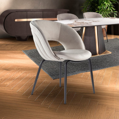 SCHULLER NIM Silla Piedra-Negro