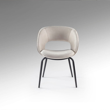 SCHULLER NIM Silla Piedra-Negro