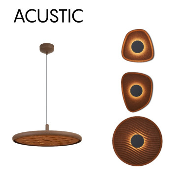 MANTRA ACUSTIC Led Colgante Café