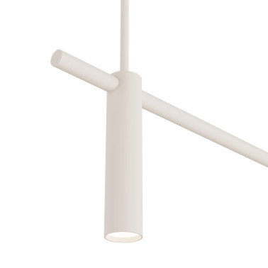 SULION SIENA Colgante Lineal Blanco Mate