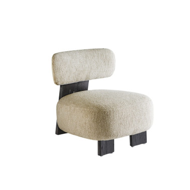 SCHULLER TOPAZ Butaca Negro-Crudo Jaspeado