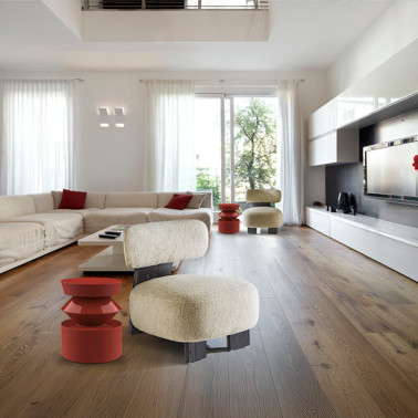 SCHULLER TOPAZ Butaca Negro-Crudo Jaspeado