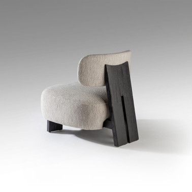 SCHULLER TOPAZ Butaca Negro-Crudo