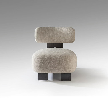 SCHULLER TOPAZ Butaca Negro-Crudo