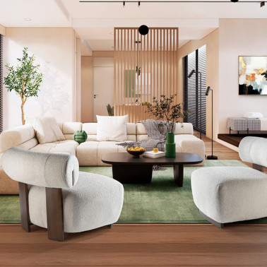 SCHULLER NAOMI Butaca Nogal-Crudo