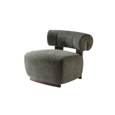 SCHULLER NAOMI Butaca Nogal-Verde Jaspeado