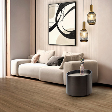 SCHULLER IZA Mesita de Noche Negro