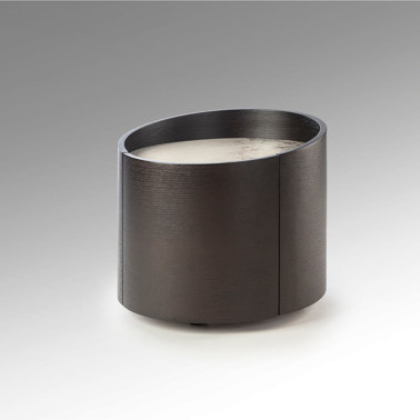 SCHULLER IZA Mesita de Noche Negro