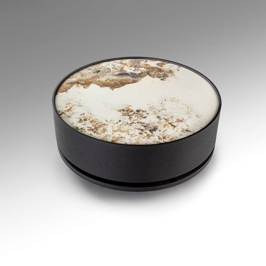 SCHULLER IZA Mesa de Centro Negro-Porcelánico