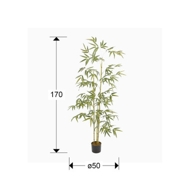 SCHULLER BAMBU Planta Artificial H170