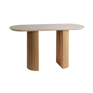 SCHULLER IRATI Consola Piedra-Madera 130x78