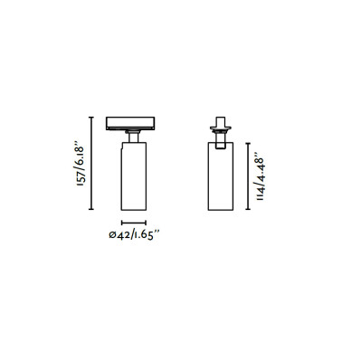 FARO STAN SLIM Proyector Trifásico Blanco MR11