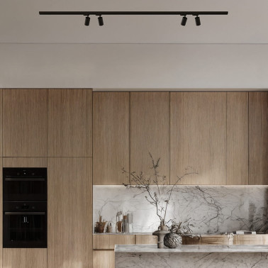 FARO STAN SLIM Proyector Trifásico Negro MR11