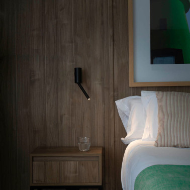 FARO DANTE Aplique Lector Negro 3W 2700K