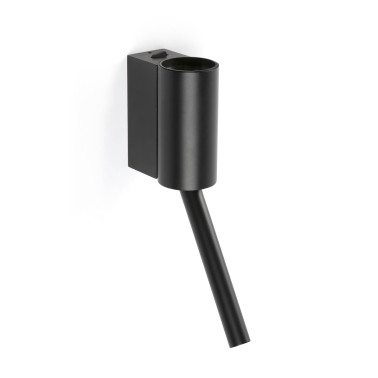 FARO DANTE Aplique con Lector Negro 5W+3W 2700K