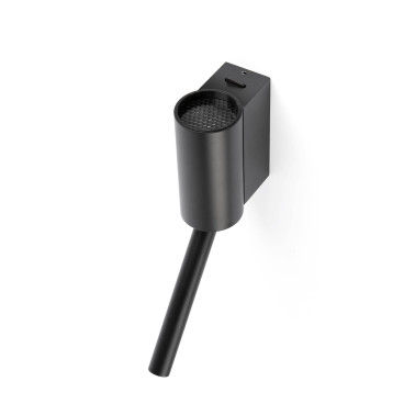 FARO DANTE Aplique con Lector Negro 5W+3W 2700K