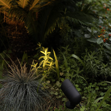 FARO LUCA Proyector Estaca Negro GU10