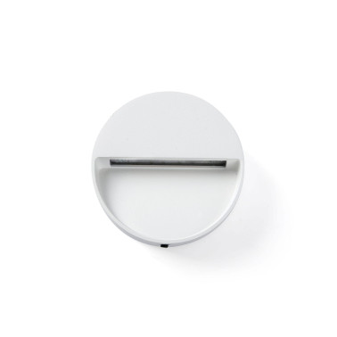 FARO DUNE R Aplique Redondo Blanco 3W 4CCT