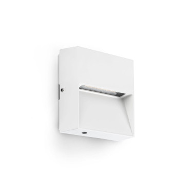 FARO DUNE SQ Aplique Cuadrado Blanco 3W 4CCT